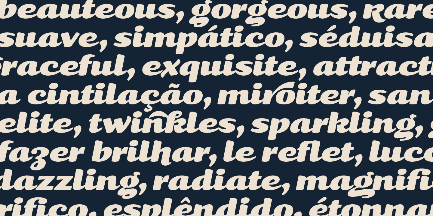 Пример шрифта Kari Italic